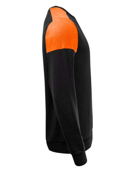Printer Prime Crewneck - Black/Orange