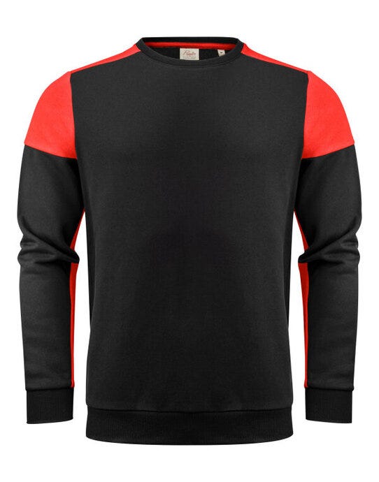 Printer Prime Crewneck - Black/Red
