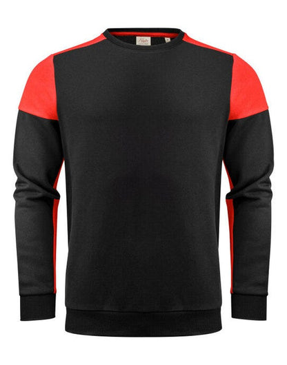 Printer Prime Crewneck - Black/Red