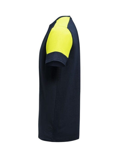 Printer Prime T-Shirt - Navy/Neon Yellow
