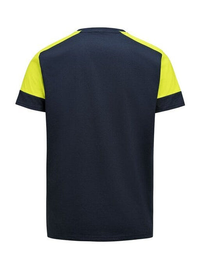 Printer Prime T-Shirt - Navy/Neon Yellow