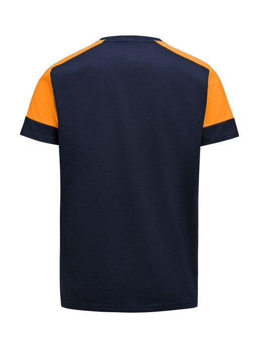 Printer Prime T-Shirt - Navy/Neon Orange