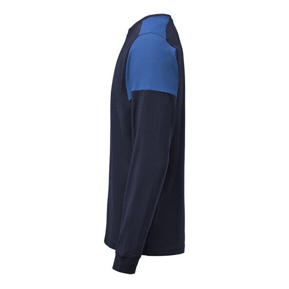 Printer Prime Long Sleeve T-Shirt - Navy/Cobalt
