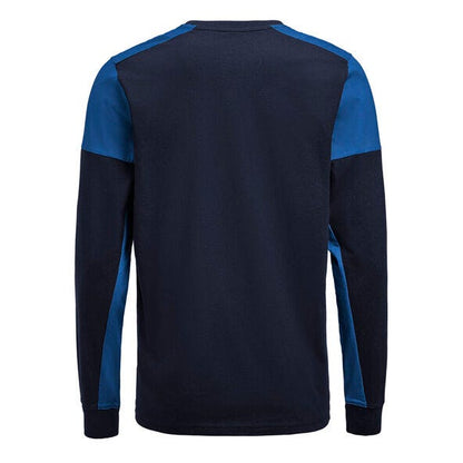 Printer Prime Long Sleeve T-Shirt - Navy/Cobalt