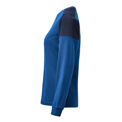 Printer Prime Ladies Long Sleeve T-Shirt - Cobalt/Navy