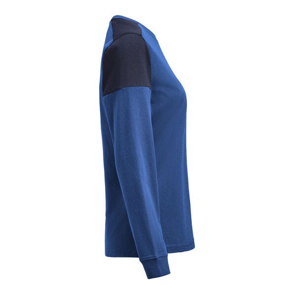 Printer Prime Ladies Long Sleeve T-Shirt - Cobalt/Navy