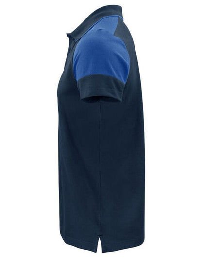 Printer Prime Polo - Navy/Cobalt