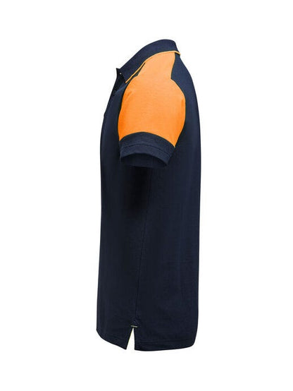 Printer Prime Polo - Navy/Neon Orange