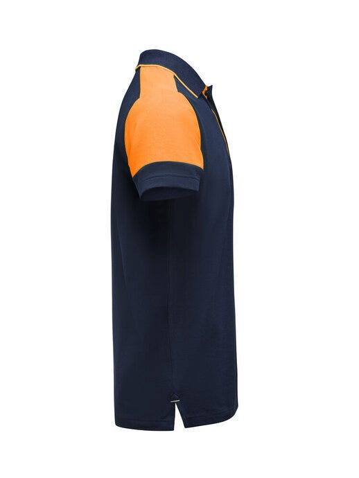 Printer Prime Polo - Navy/Neon Orange