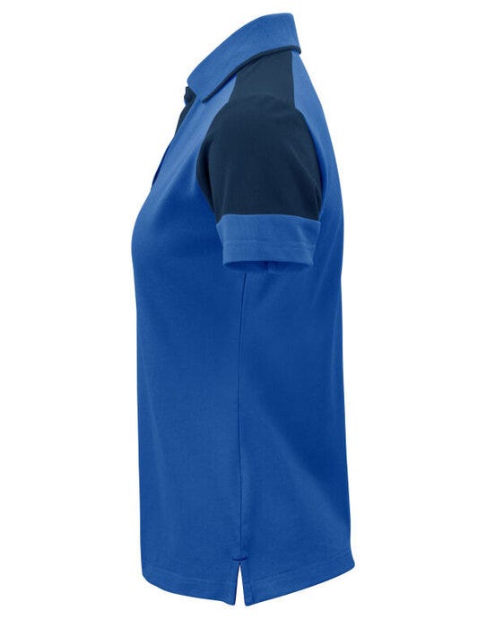 Printer Prime Ladies Polo - Cobalt/Navy