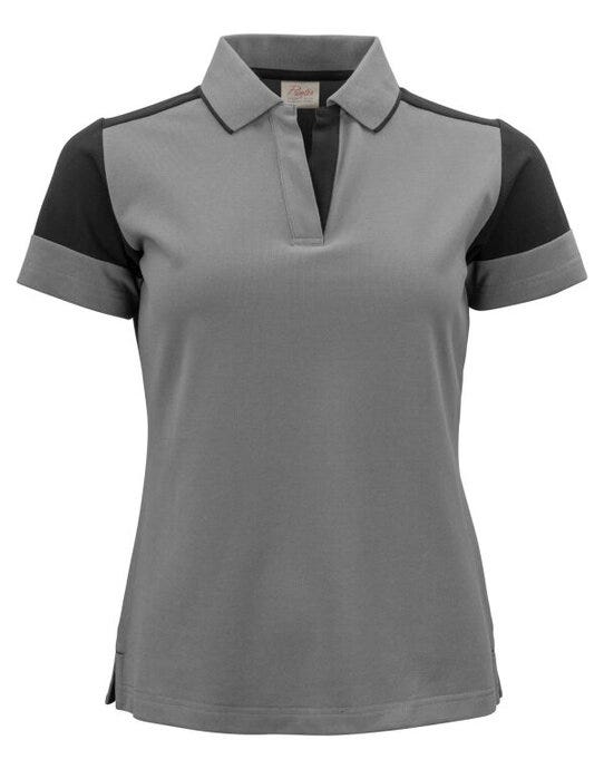 Printer Prime Ladies Polo - Anthracite/Black