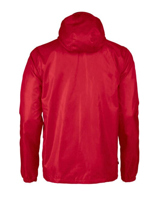 Printer Red Fastplant Windbreaker Jacket - Red
