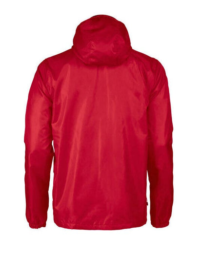Printer Red Fastplant Windbreaker Jacket - Red