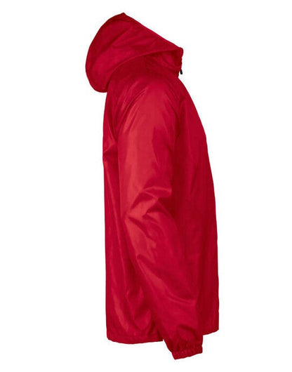 Printer Red Fastplant Windbreaker Jacket - Red