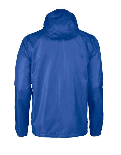 Printer Red Fastplant Windbreaker Jacket - Blue
