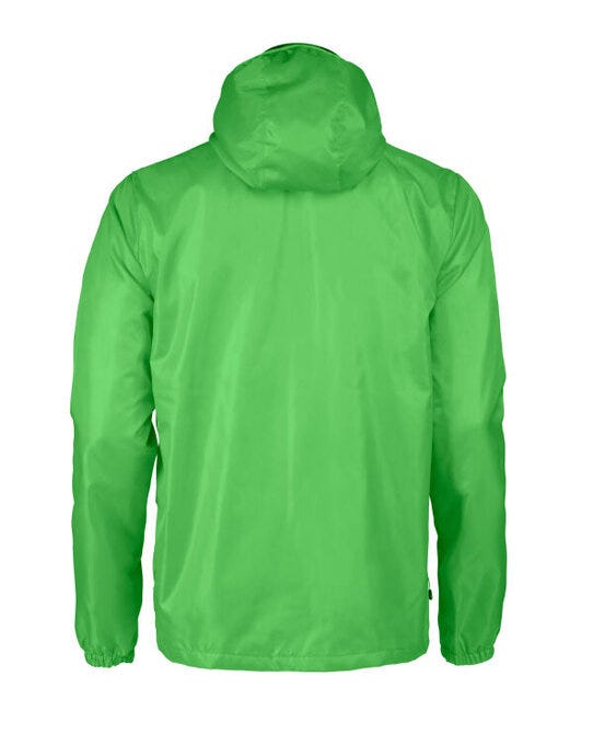 Printer Red Fastplant Windbreaker Jacket - Lime