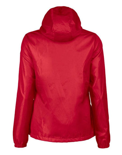 Printer Red Ladies Fastplant Windbreaker - Red
