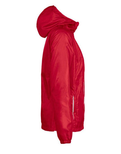 Printer Red Ladies Fastplant Windbreaker - Red