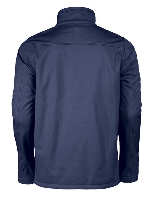 Printer Red Vert Softshell Jacket - Navy