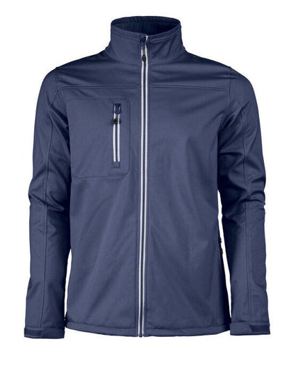 Printer Red Vert Softshell Jacket - Navy