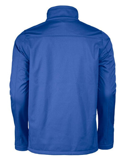 Printer Red Vert Softshell Jacket - Blue
