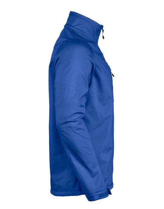 Printer Red Vert Softshell Jacket - Blue