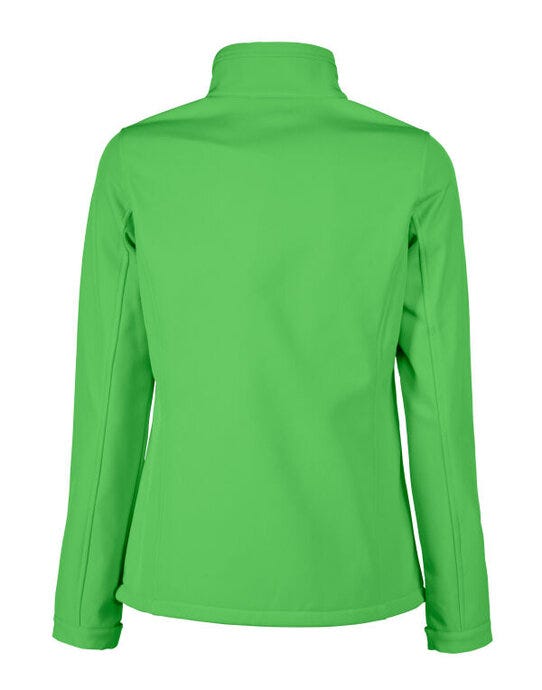 Printer Red Ladies Vert Softshell Jacket - Lime