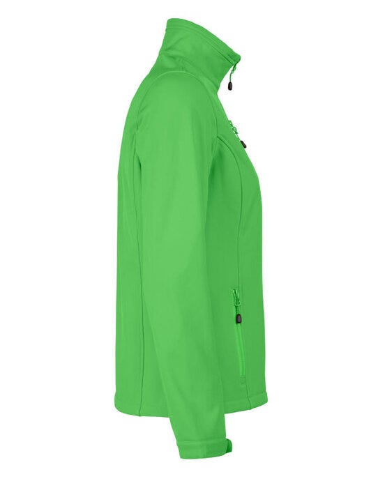 Printer Red Ladies Vert Softshell Jacket - Lime