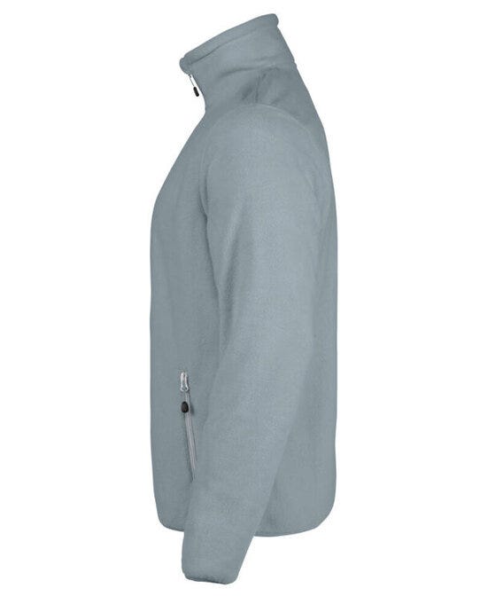 Printer Red Rocket Full Zip Fleece - Metal Grey