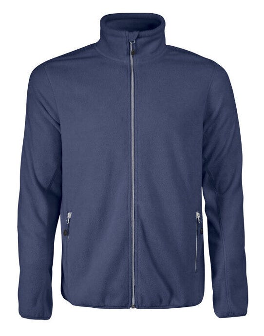 Printer Red Rocket Full Zip Fleece - Navy