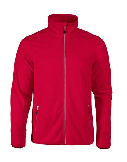 Printer Red Twohand Microfleece Jacket - Red