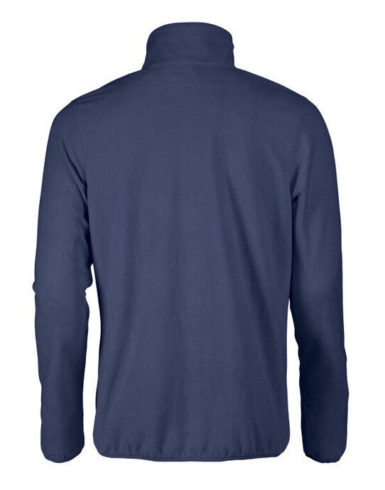 Printer Red Twohand Microfleece Jacket - Navy