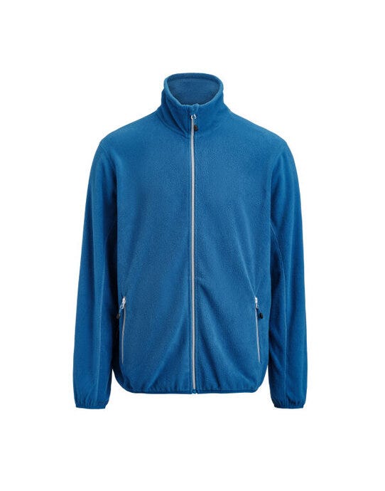 Printer Red Twohand Microfleece Jacket - Bright Blue