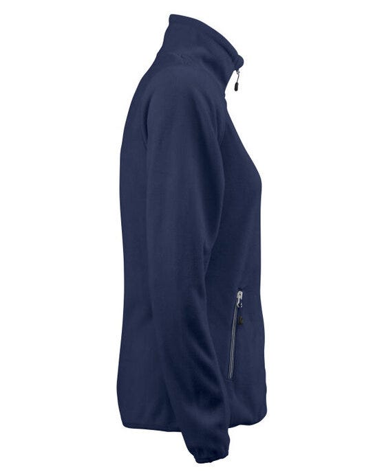 Printer Red Ladies Twohand Microfleece - Navy