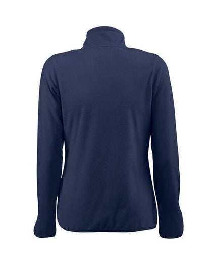 Printer Red Ladies Twohand Microfleece - Navy