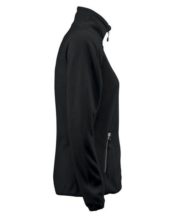 Printer Red Ladies Twohand Microfleece - Black