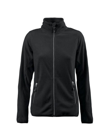 Printer Red Ladies Twohand Microfleece - Black