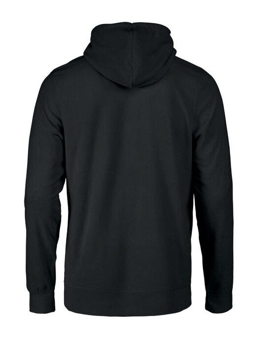 Printer Red Switch Fleece Hoodie - Black