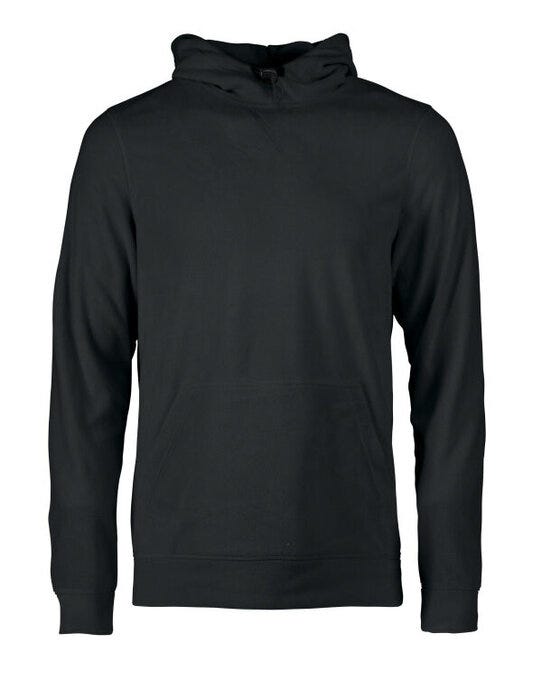 Printer Red Switch Fleece Hoodie - Black