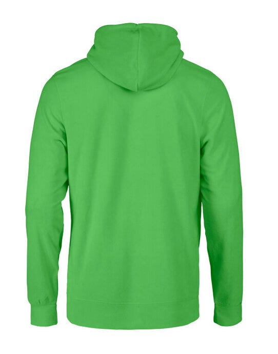 Printer Red Switch Fleece Hoodie - Lime