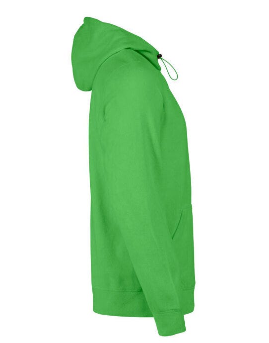 Printer Red Switch Fleece Hoodie - Lime