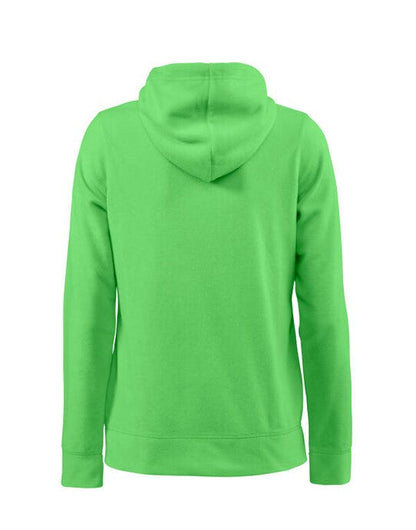 Printer Red Ladies Switch Fleece Hoodie - Lime