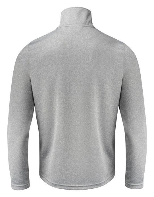 Printer Red Powerslide Jacket - Grey Melange