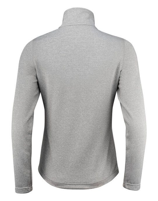Printer Red Ladies Powerslide Jacket - Grey Melange