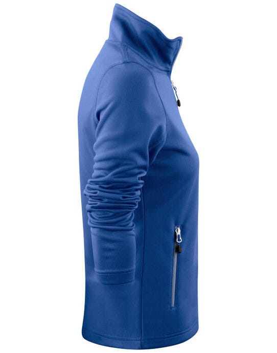 Printer Red Ladies Powerslide Jacket - Bright Blue