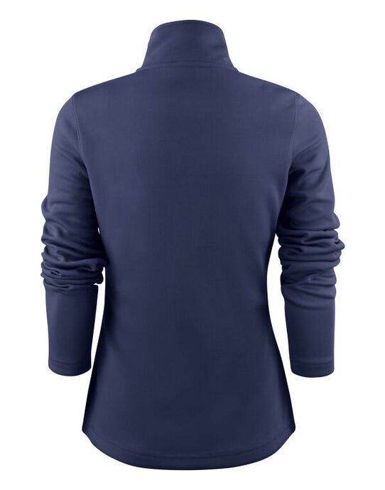 Printer Red Ladies Powerslide Jacket - Navy