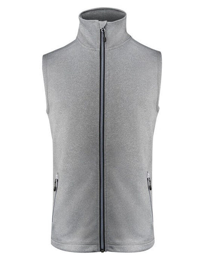 Printer Red Powerslide Vest - Grey Melange