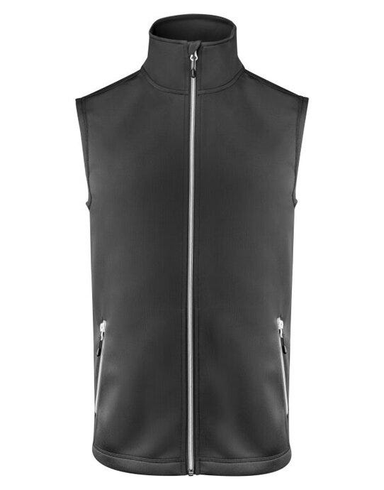 Printer Red Powerslide Vest - Black