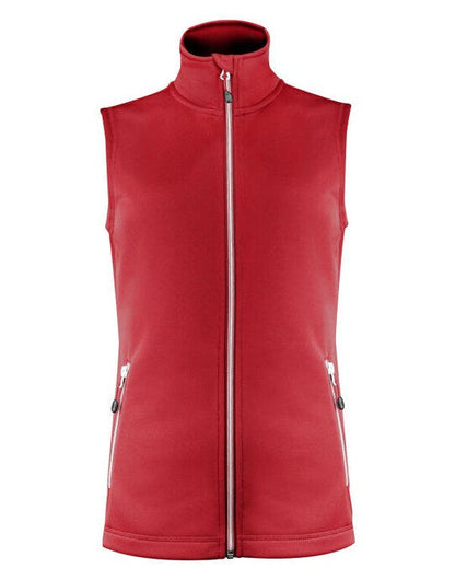 Printer Red Ladies Powerslide Vest - Red