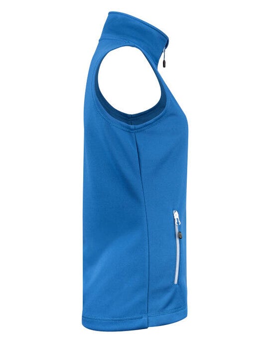 Printer Red Ladies Powerslide Vest - Bright Blue